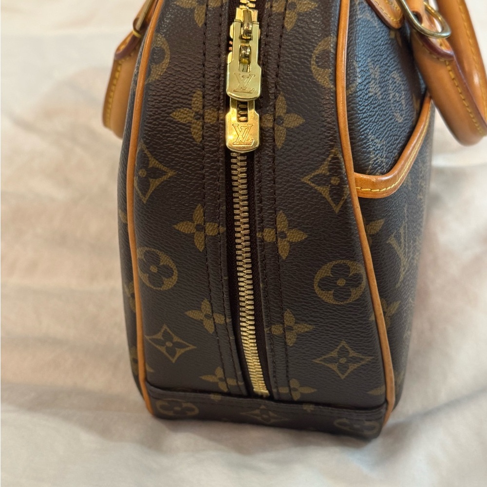 Louis Vuitton Brown Monogram Trouville Handbag - Picture 7 of 16